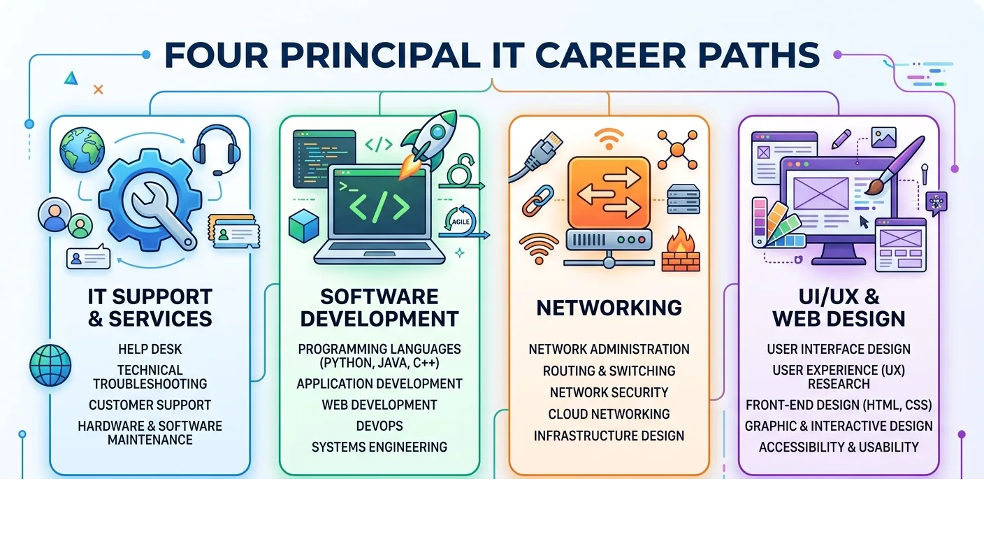 The different IT Pathways